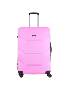 Пластиковый чемодан Freedom розовый размер L