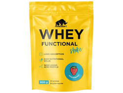 (Prime Kraft) Whey Functional Shake - (900 гр) - (ваниль)