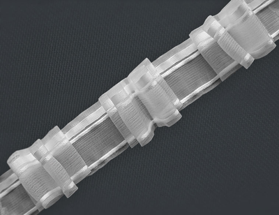 Арт. o3c3145-г50, тесьма для пошива штор, Белоруссия. Сложная бантовая складка