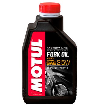 Масло гидравлическое MOTUL Fork Oil FL Very Light 2.5W  синтетическое 1 л.