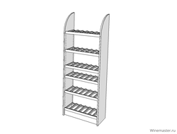 Cтеллаж для вина Master Cave, основной модуль