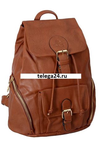 Рюкзак женский PYATO светло-коричневый p-025