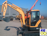 71MH-11510 Стекло двери верхнее закаленное HYUNDAI R35Z-9