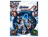 Наклейки Avengers: Endgame (Quantum Realm Suits) Vinyl Sticker Pack 5шт