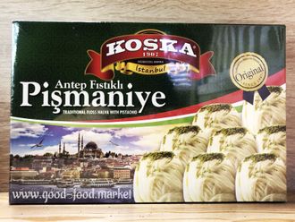 Пишмание с фисташками (Antep Fıstıklı Pişmaniye), 250 гр, Koska, Турция