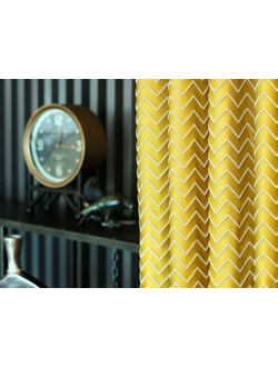 Flour, портьера с шевроном, шелковистая