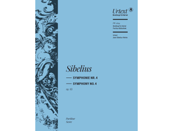 Jean Sibelius , Symphony No. 4 in A minor Op. 63  study score