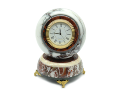 Модель № ST29: часы из саянского мрамора на подставке
