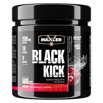 (Maxler) Black Kick - (500 гр) - (вишня)