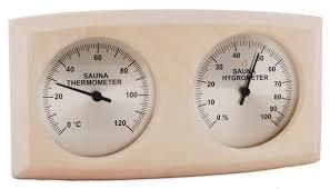 Термогигрометр SAWO прямоугольный с изгибом, 271