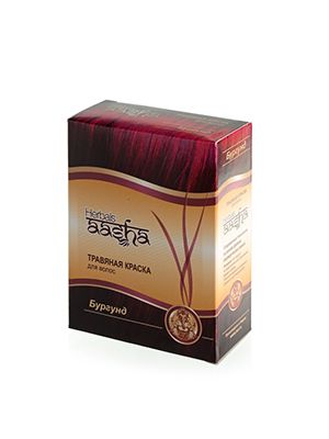 Травяная краска для волос Aasha Herbals «Бургунд», 60 гр