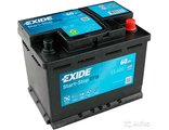 EXIDE EFB 60Ah 640A EL600 Start-Stop