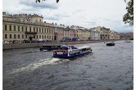 На катере по рекам и каналам Петербурга