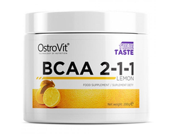 (OSTROVIT) BCAA 2-1-1 - (200 ГР) - (лимон)