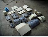 Блоки полиспаста, подпятники, плиты скольжения для автокранов из полиамидов(полимеров, пластиков)