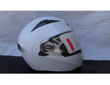 Шлем модуляр &quot;Safelead&quot; LX-118 (поднимается подбородок) NEW карбон (Y03), белый размер S