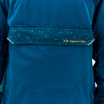 Анорак мужской сноубордический DF UKTUS Man Dark Ocean-Yellow 800240-450