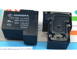 Реле промежуточное HF2150-1A-5DE (1NO/1 Form A, =5VDC, 30А, под пайку), Hongfa. Купить в Перми - ПЭГ