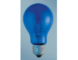 Лампа С 60W E27 синяя