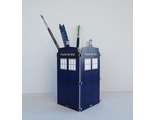 Полицейская будка- Подставка под карандаши