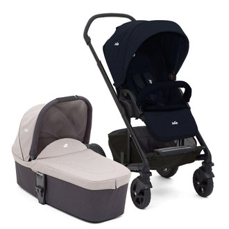 Joie Chrome DLX 2 в 1 коляска + Спальный блок Joie chrome carry cot