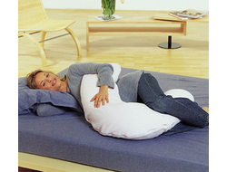 Подушка для беременных формы Полумесяц С 170 х 30 см холлофайбер без наволочки