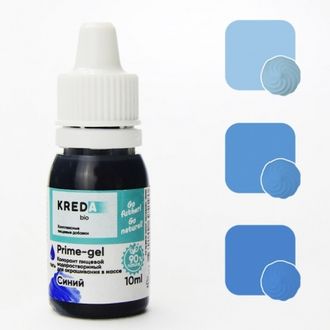 Краситель водорастворимый KREDA, Prime-gel 10 г, Синий