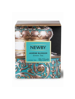 Чай Newby  Jasmine Blossom зеленый с цветком жасмина 100 г