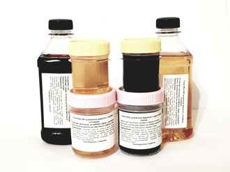 Toner Red-Р- устранения сильного желтоватого и бурого оттенка. Тонер с Красным оттенком