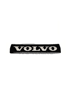 Наклейка на эмблему решётки радиатора Volvo XC60, чёрная