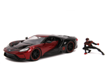 Набор Hollywood Rides Машинка с Фигуркой 2.75&quot; 1:24 2017 Ford GT with Miles Morales Figure