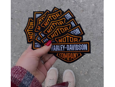 Вышивка Harley-Davidson