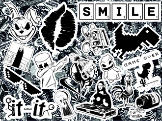 СТИКЕРБУК MINI №2- STICKER BOMBING ALBUM MINI №2