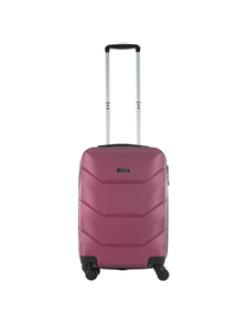 Пластиковый чемодан Freedom бордовый размер S