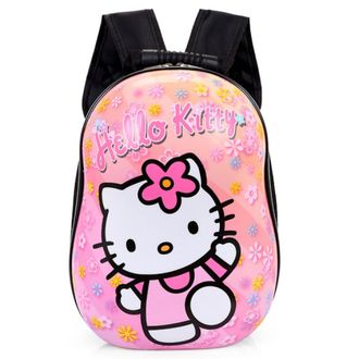 Детский пластиковый рюкзак Hello Kitty/ Хелло Китти розовый