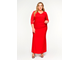 Женская одежда - Вечернее, нарядное платье Арт. 1617104 (Цвет красный) Размеры 52-68