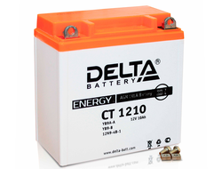 Мото аккумулятор Delta CT 1210 (YB9-B) зал.