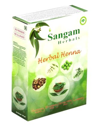 Хна с травами Herbal Henna Sangam, 100 гр