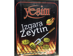 Оливки-гриль в масле со специями, без косточки (Izgara Zeytin), 9 кг, Yeşim, Турция