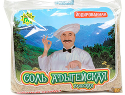 Адыгейская соль "Уляпская" пакет 450г
