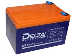Гелевый аккумулятор Delta GX 12-12 (12 В, 12 А*ч)