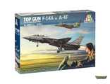 1422. Самолет &quot;Top Gun&quot; F-14A vs A-4F (1/72 26см+17см)
