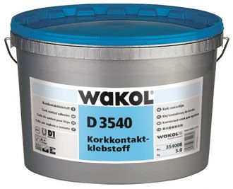 Клей WAKOL D 3540 для пробки 2,5 или 5 кг Клей WAKOL D 3540 для пробки 2,5 или 5 кг