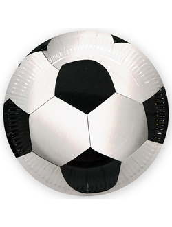 Тарелки футбольный мяч