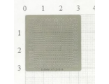 Трафарет BGA для реболлинга чипов компьютера ATI 21514/M64-M 216PVAVA12FG 0,5мм