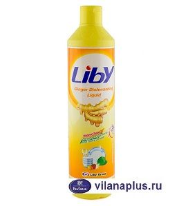 Liby Средство для мытья посуды Имбирь, 500 гр. «Чистая посуда» 761047