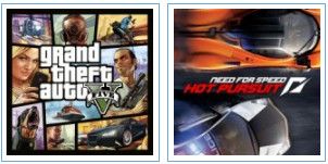 GTA V + Need for Speed Hot Pursuit (цифр версия PS3) RUS