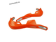 Защита рычагов (рук, руля, щитки) 25-28 мм (1&#039;), оранжевая, армированная MX-01 для мотоцикла, квадроцикла