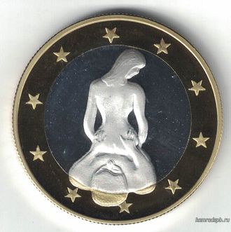 Монетовидный жетон 6 sex евро №8