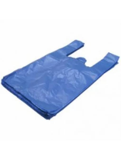 Пакет-майка 30*53 см, 20МКМ синяя 100шт